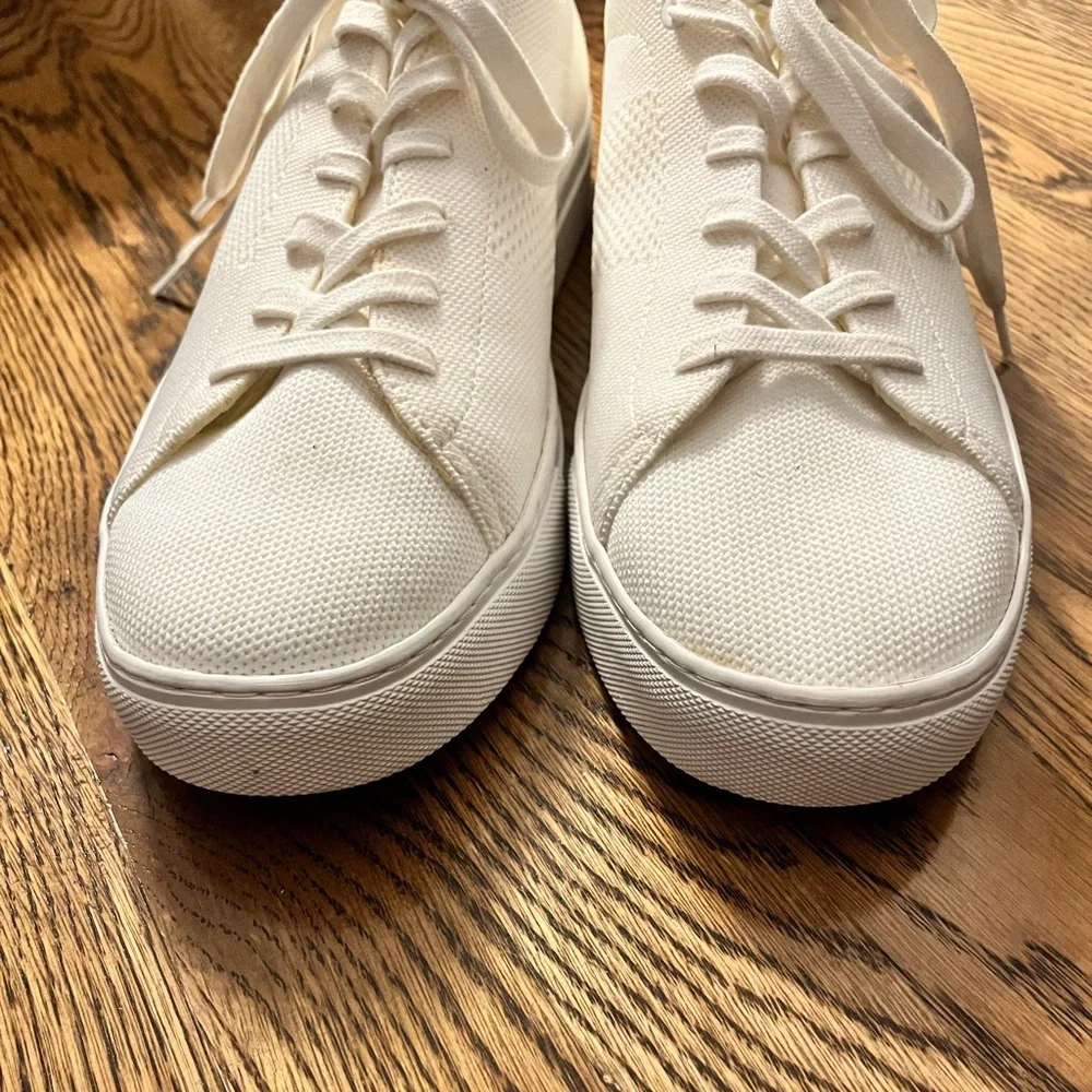 Greats Brooklyn white canvas sneakers